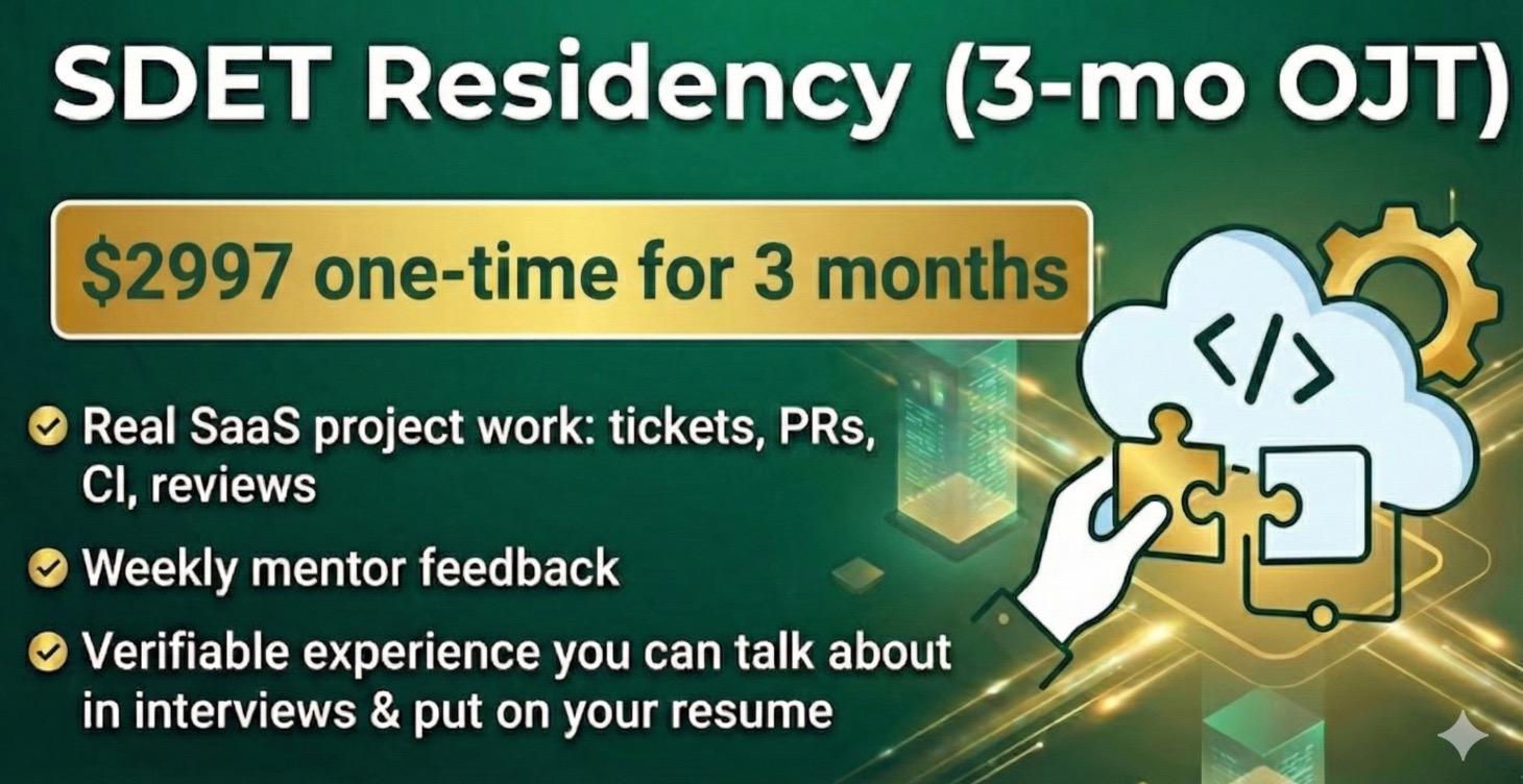 𝐒𝐃𝐄𝐓 𝐑𝐞𝐬𝐢𝐝𝐞𝐧𝐜𝐲 (𝟑-𝐦𝐨)