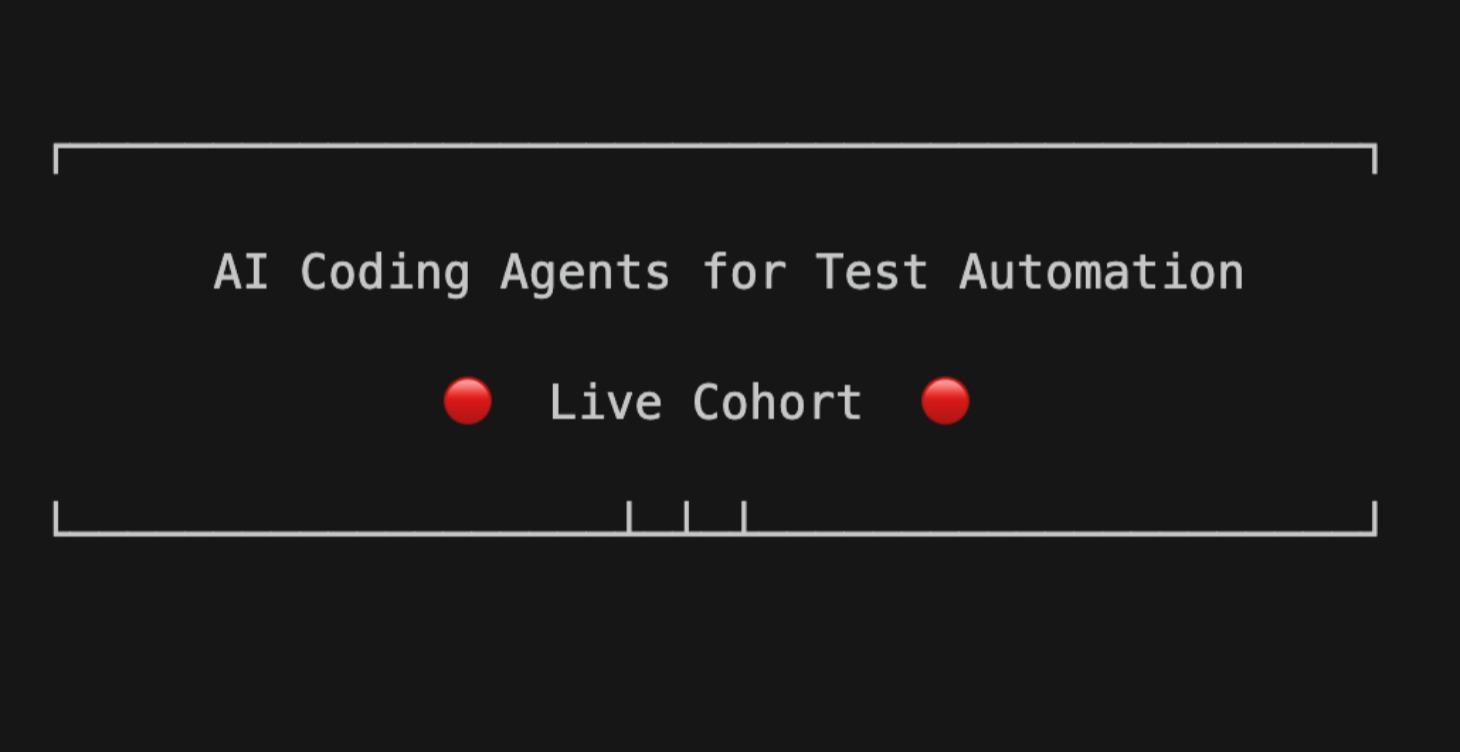 AI Coding Agents for Test Automation Live Workshop