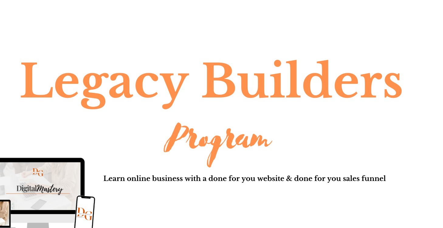 The Legacy Builder Programme