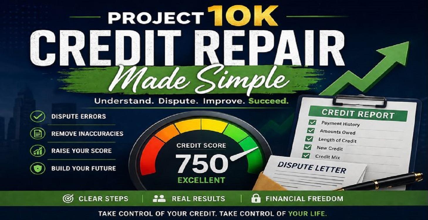 Project 10K Credit Repair Made Simple