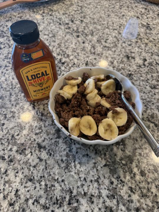 Sharing my “breakfast”!