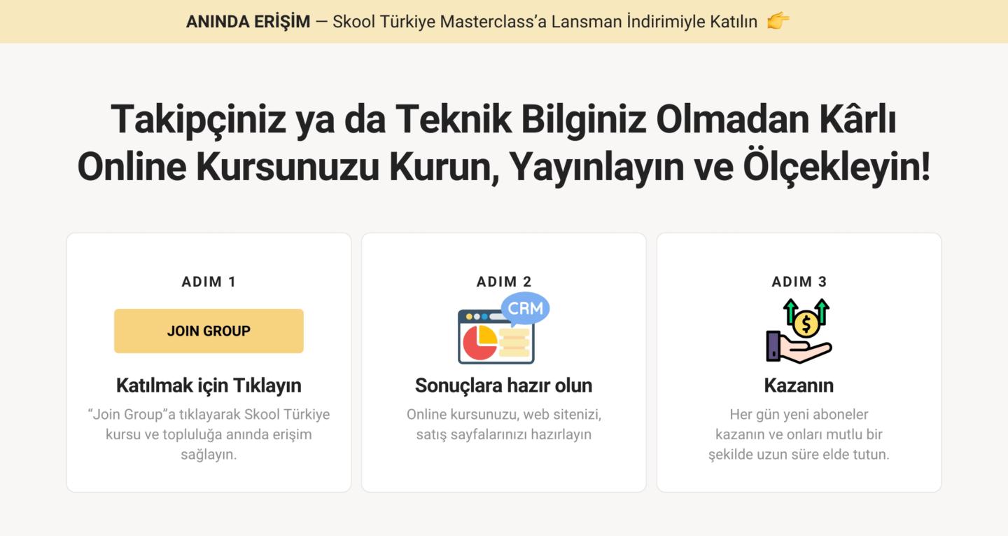 30 Günde Kurs Yap
