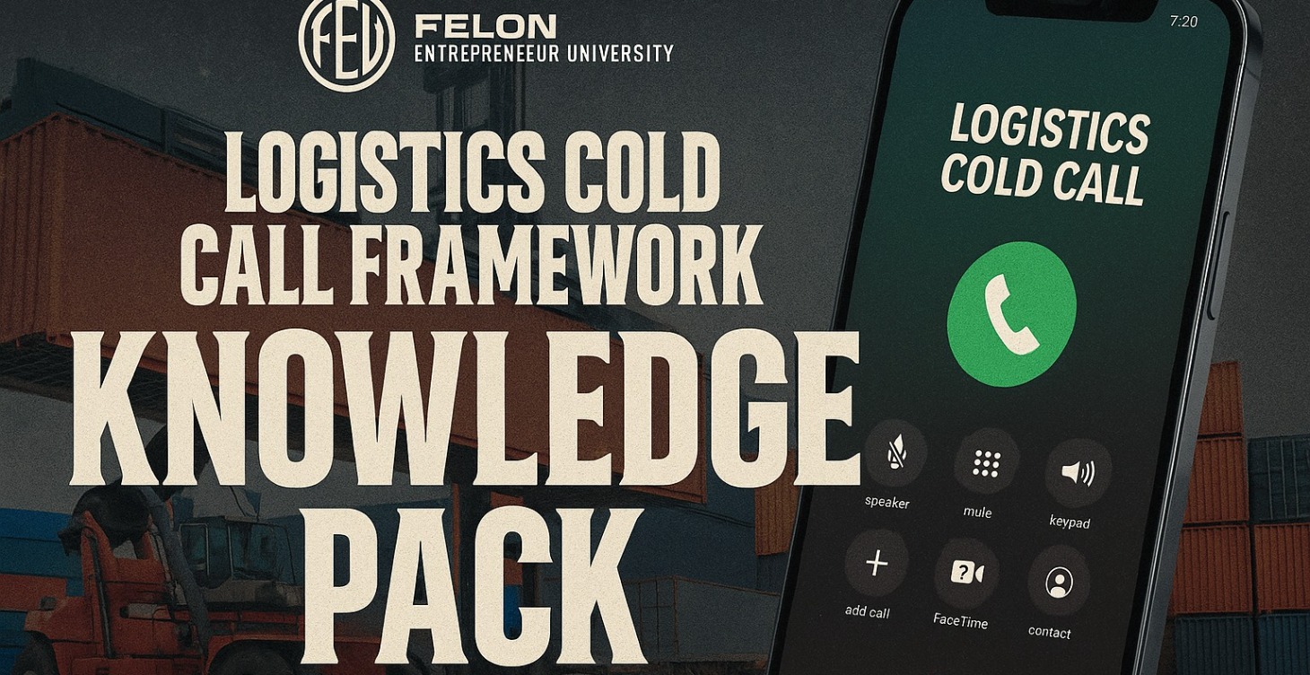 Cold Call Framework Knowledge Pack