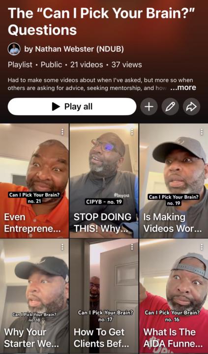 Can I Pick Your Brain 