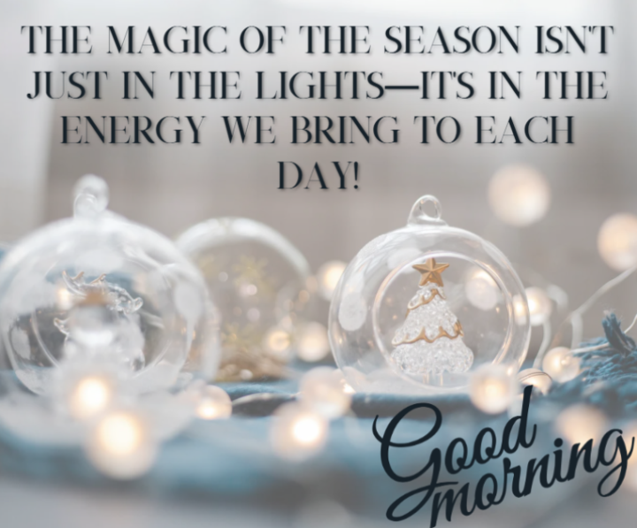 What’s your secret weapon for staying calm during the holiday rush?