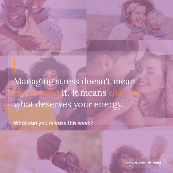 Stress isn't the Enemy...