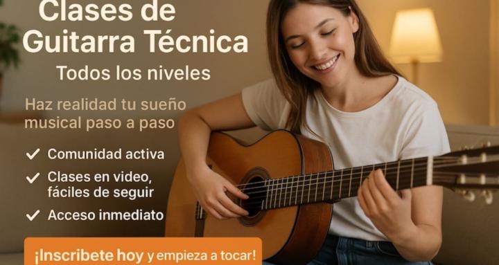 Clases de Guitarra Técnica