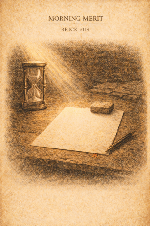 🌤 Morning Merit | Brick #119 | Stop Spending Your Life