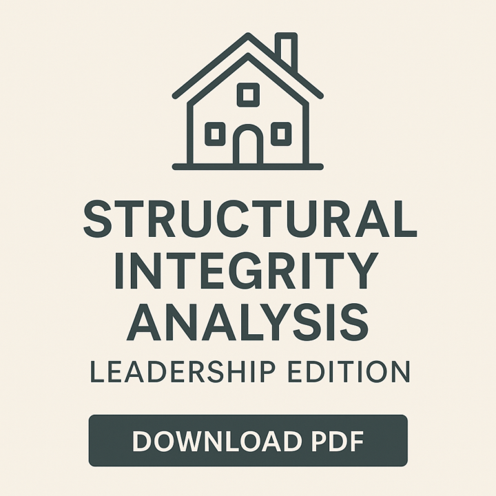 Structural Integrity Analysis | Leadership Edition 🏠