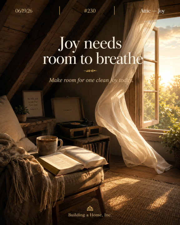 ✨ Morning Merit | Brick #230 | 06/19/26 Attic — Joy 😊