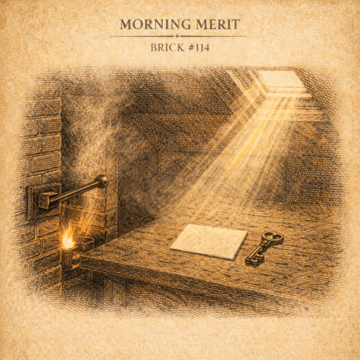 🌤 Morning Merit | Brick #114 | Clear the Air, Then Decide