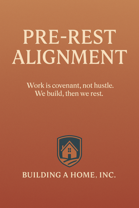 🌅 Pre-Rest Alignment