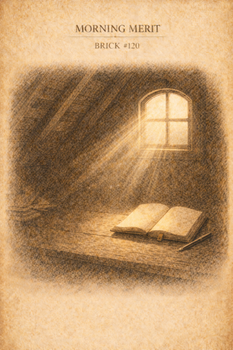 🌤 Morning Merit | Brick #120 | Practice Being Alive