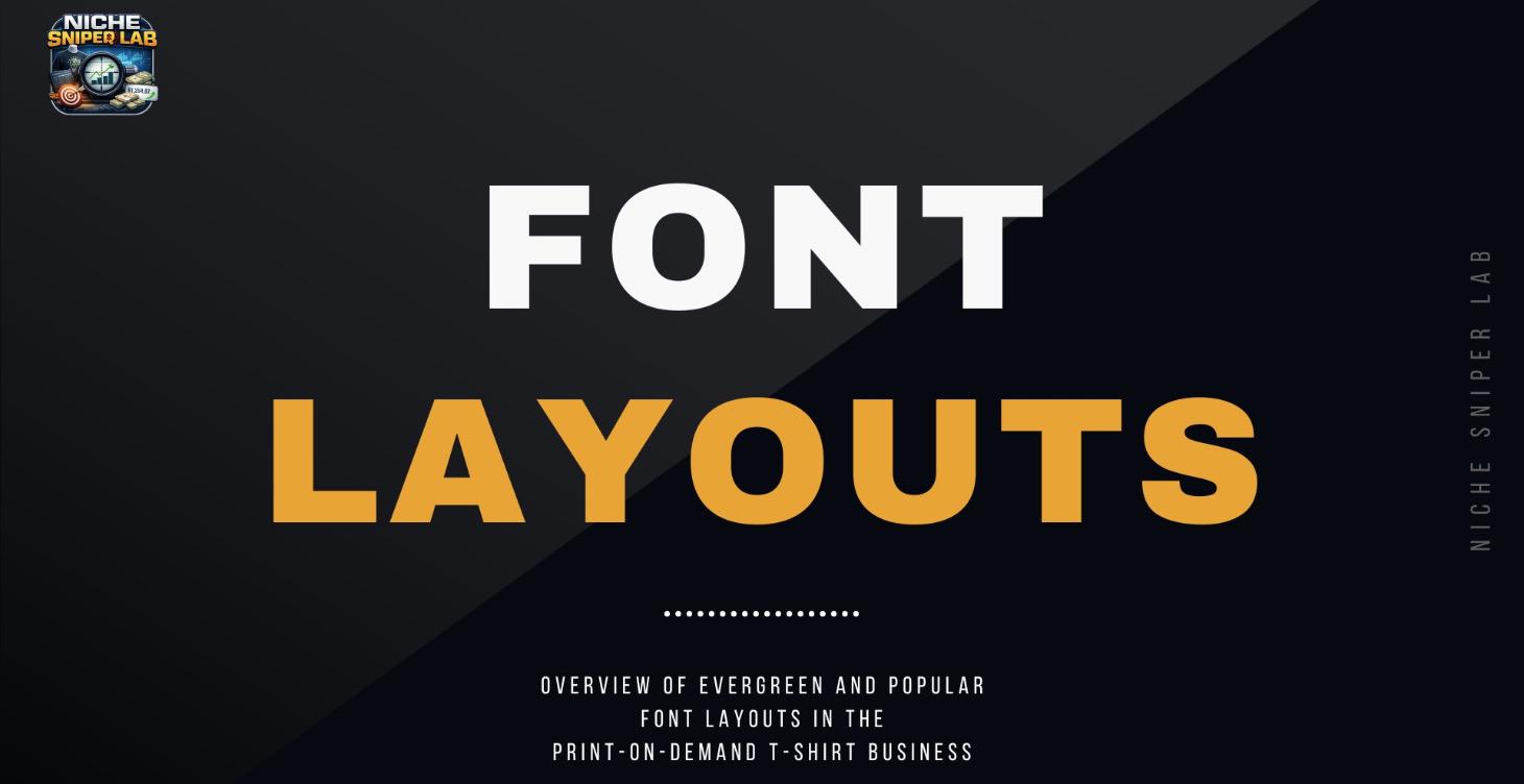 T-Shirt Font Layouts