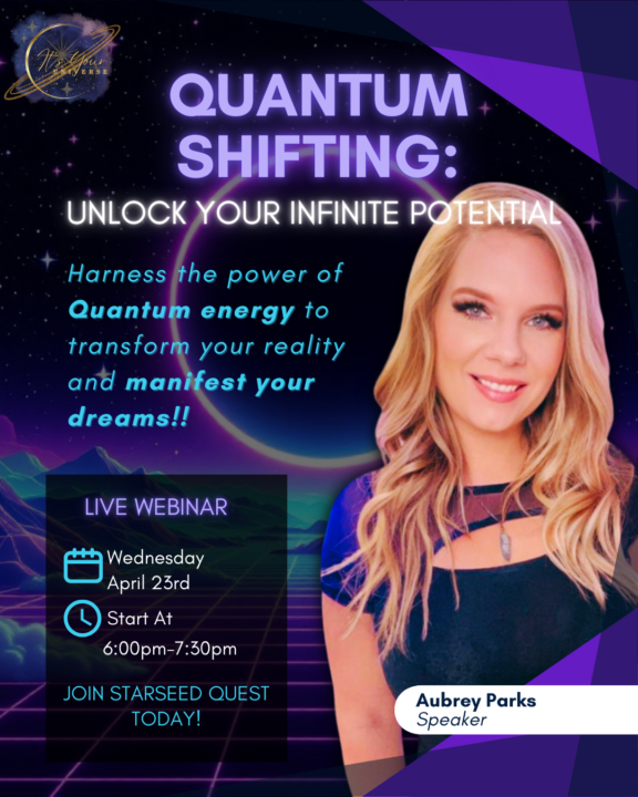 Who’s Joining Me for Quantum Shifting??