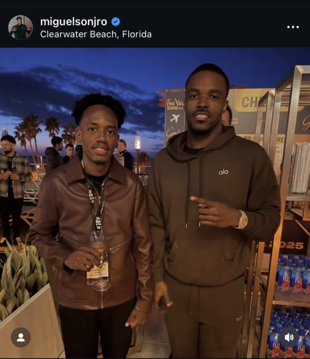 Meeting the GOAT 🐐🔥