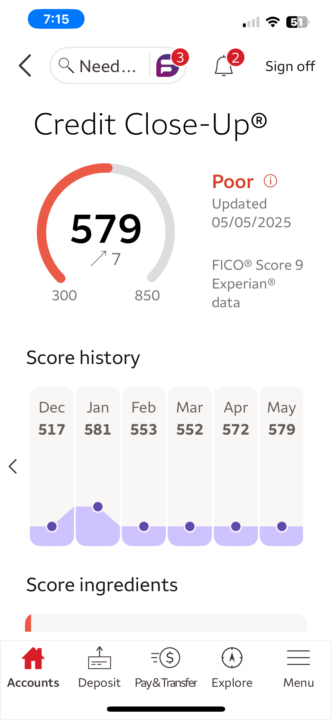 My poor score now !!!!!!