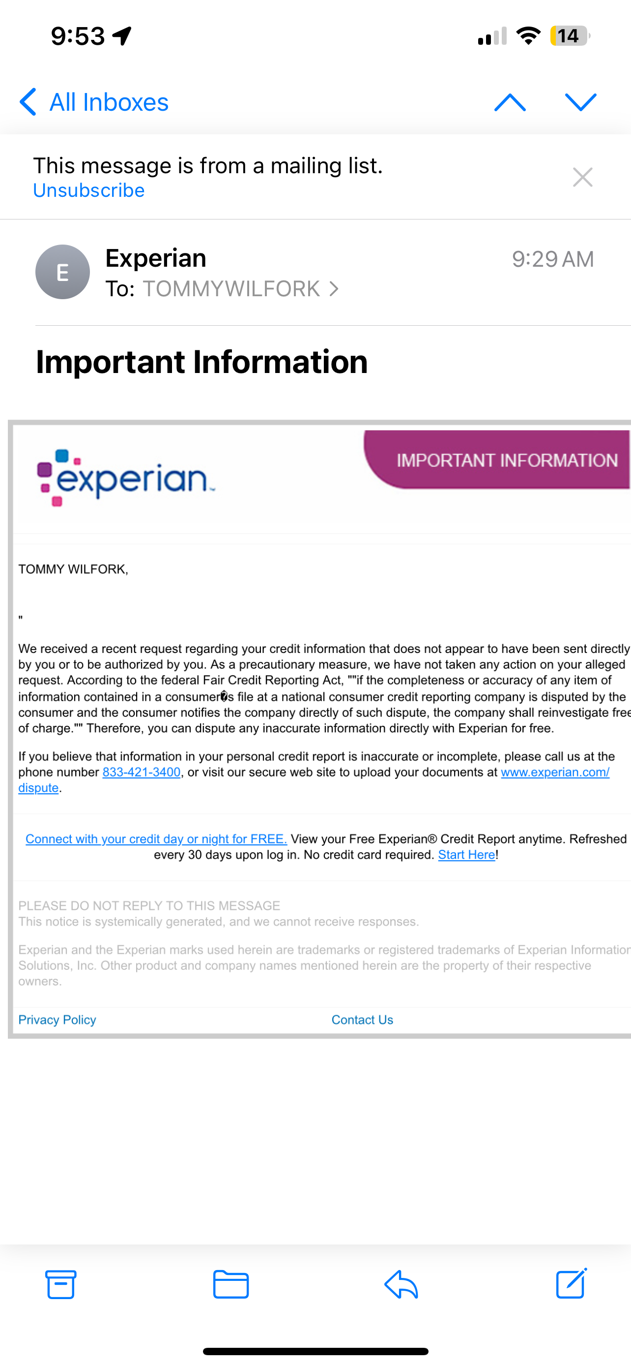 First round Sent ( Email Received) · (Free)The Creditprenuer Group