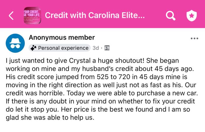 45 days.195-point jump. NEW CAR. 🚗💨