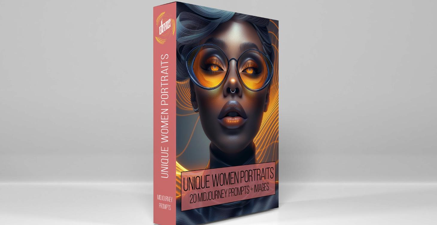 Unique Women Portrait Prompts for Midjourney