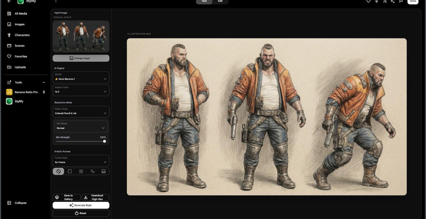 Flow Tools for Character Design