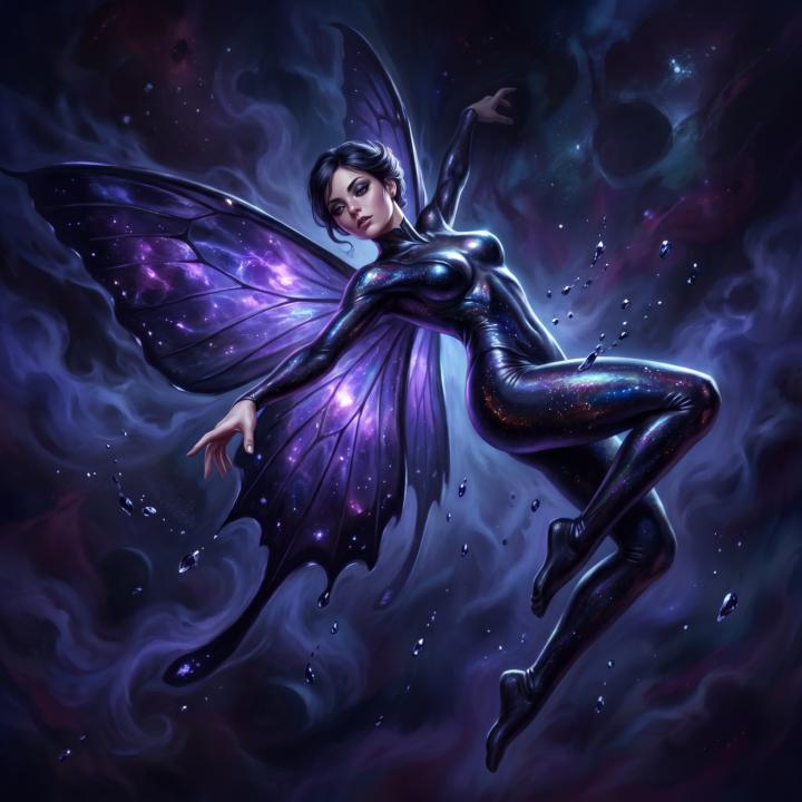 Cyberpunk Faery/Cosmic Fae