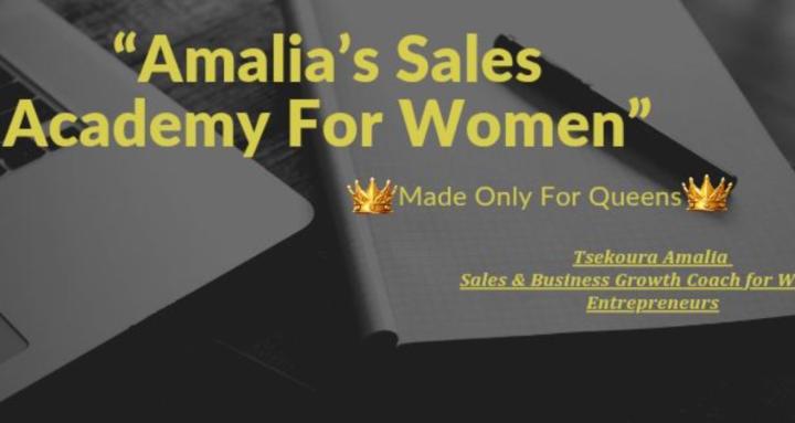 Amalia’s Sales Academy 4 Women