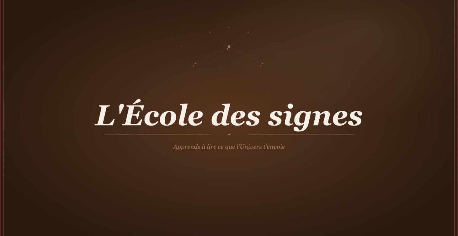 L’Ecole des Signes