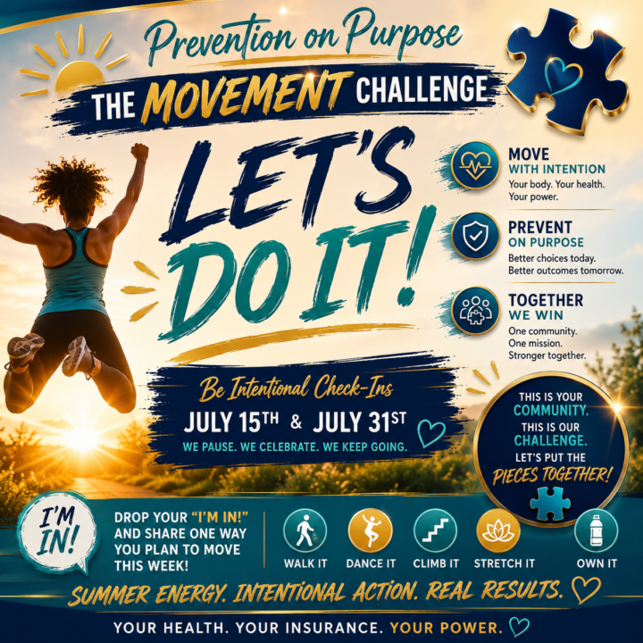 Prevention on Purpose: The Movement Challenge ☀️🧩🔥