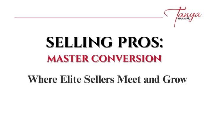 Selling Pros Master Conversion
