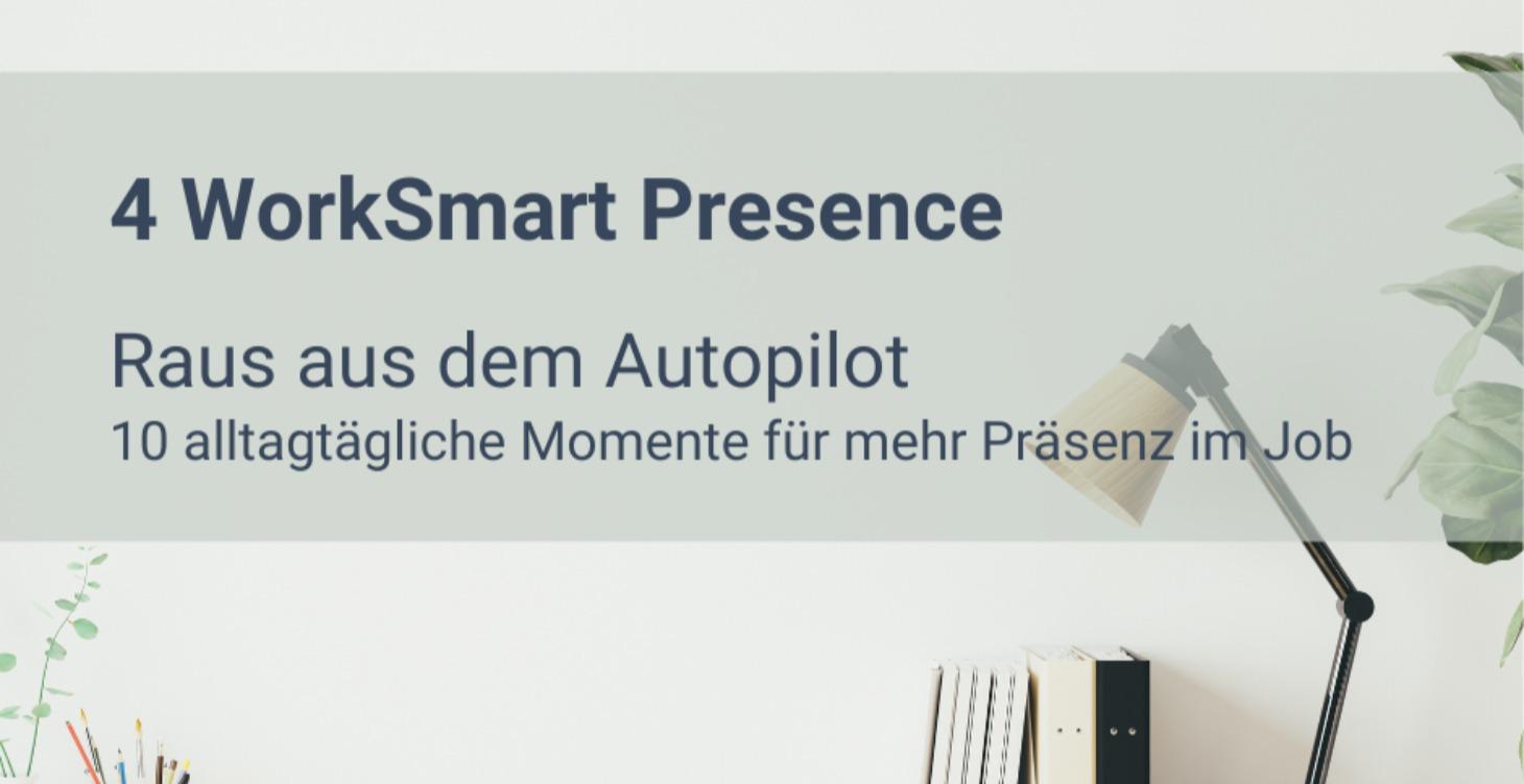 Raus aus dem Autopilot