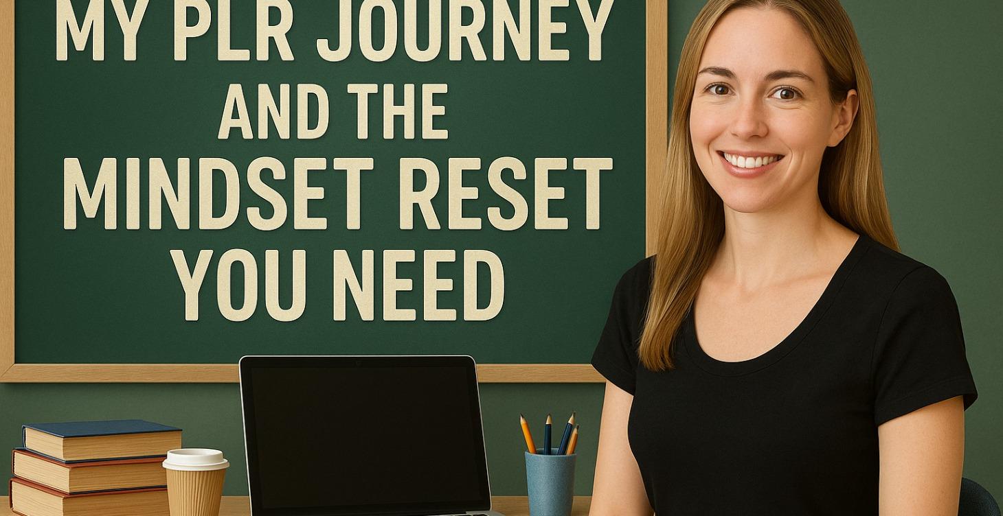 My PLR journey and the mind reset you need