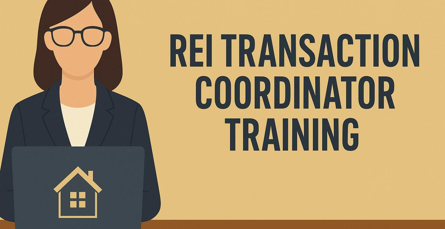 🏡REI Transaction Coordinator Training Mini Course