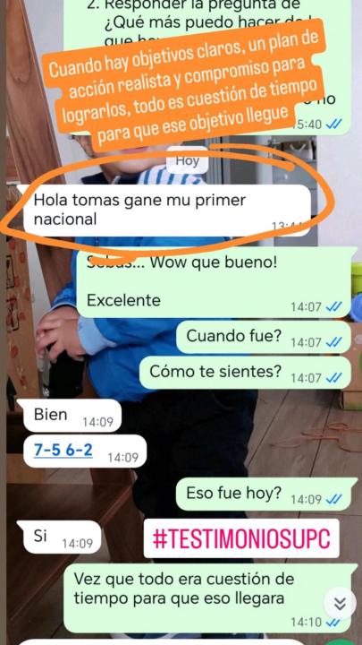 🌟 La historia de Sebas: Compromiso + acompañamiento = RESULTADOS 🌟