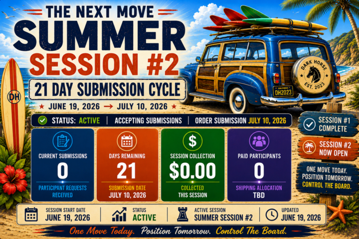 ♟️ THE NEXT MOVE — SUMMER SESSION #2