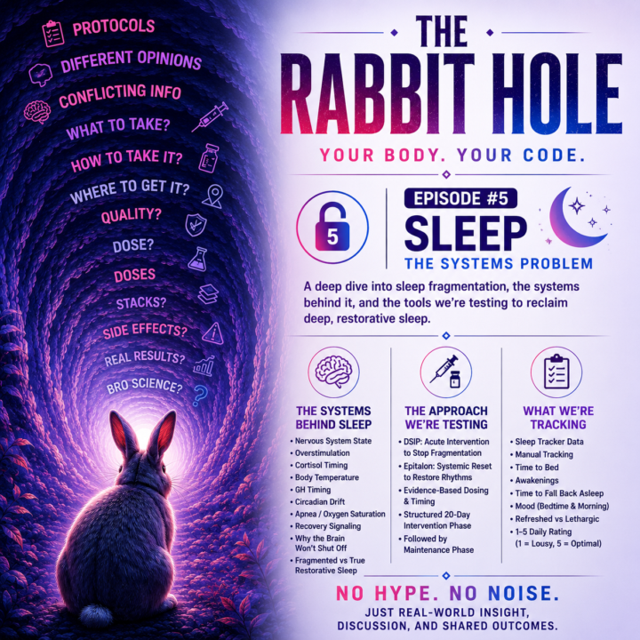 They Call it the Rabbit Hole — "SLEEP" — THE SYSTEMS PROBLEM