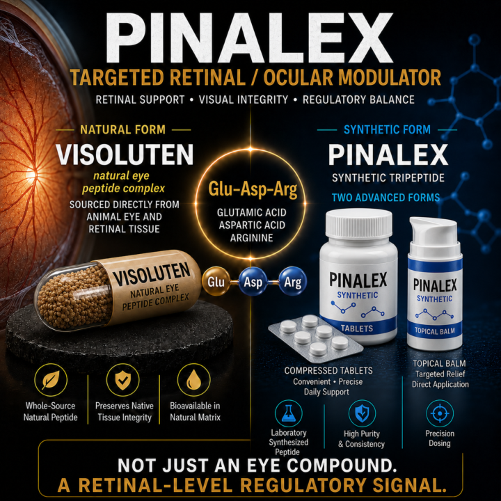 Pinalex — A Repair Code for the Visual System?