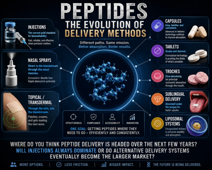 Peptides — The Evolution of Delivery Methods