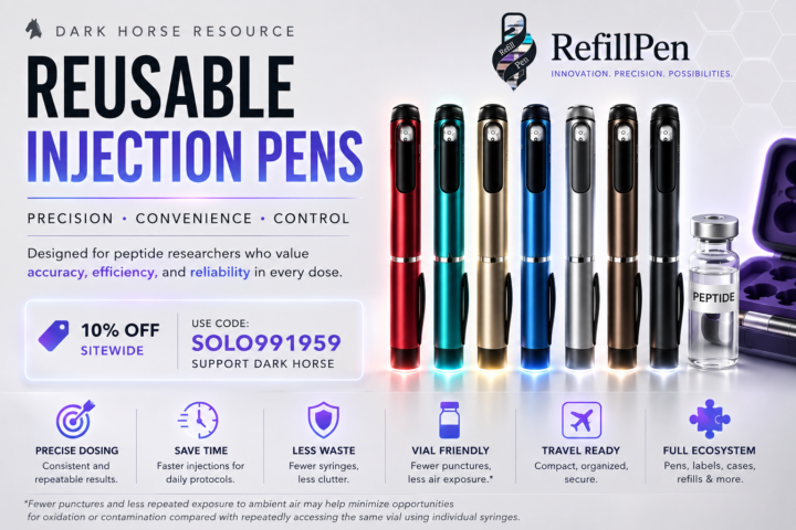🔬 Dark Horse Resource | Reusable Injection Pens