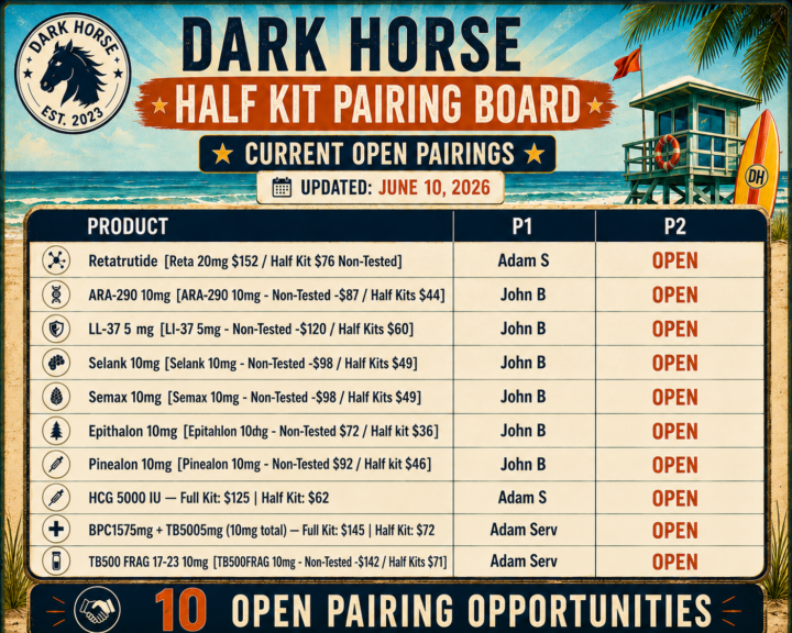 BBS - OPEN HALF KIT PAIRINGS