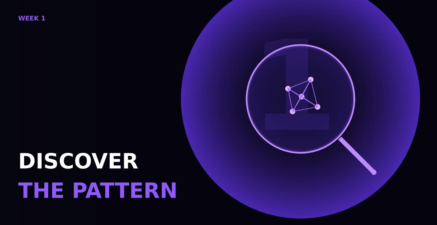 (Week 1) Discover The Pattern Running The Show