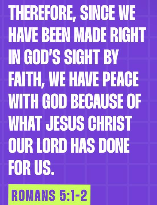 Romans 5: 1-2