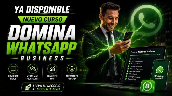 Curso de WhatsApp Business liberado en SELLFLIX