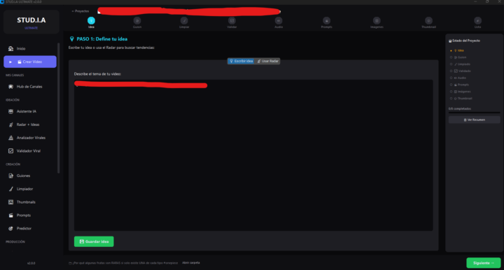 Workflow completo + Auto Video
