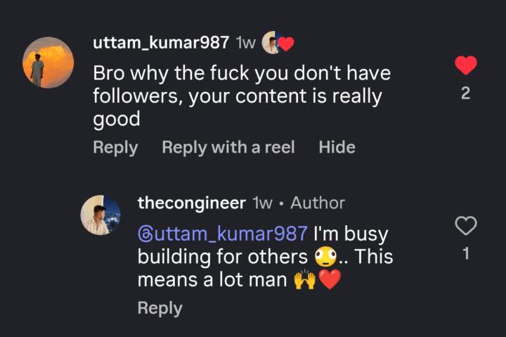 Proof that: Good content never goes unnoticed.