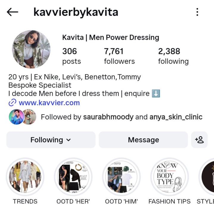 Kavita got 2500+ Followers in 8 Days! 