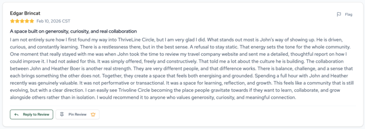 A space built on generosity, curiosity, and real collaboration