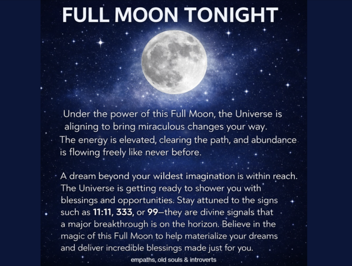 A message from last night's Lunar Eclipse