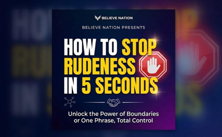 HOW TO STOP RUDENESS IN 5 SECONDS 🛑