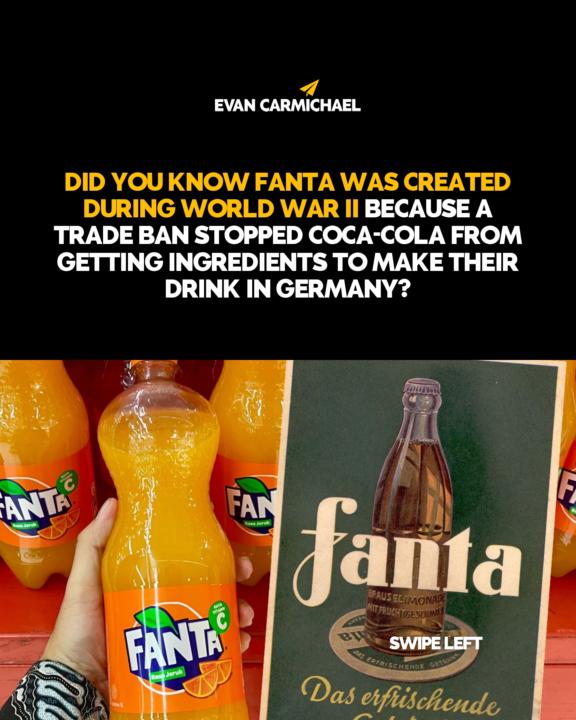 Discover the secret origin story of Fanta